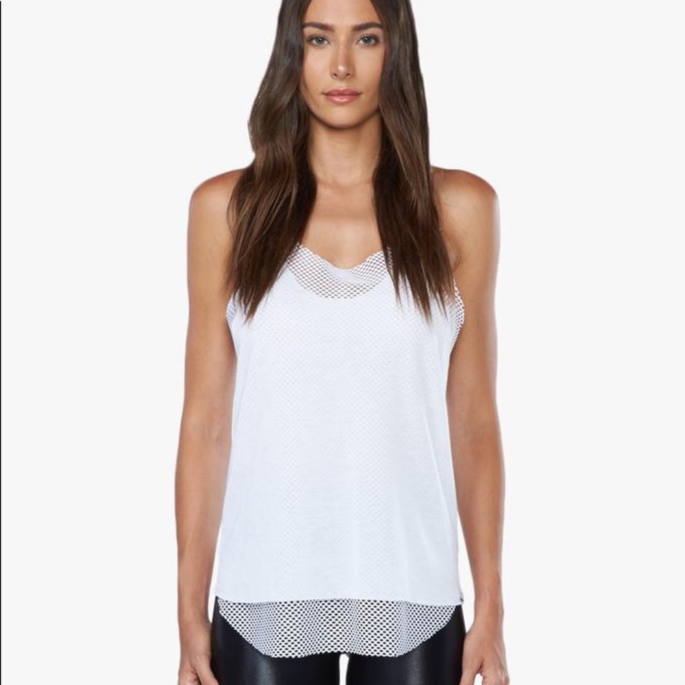 Koral Villa Tencel Jersey Tank - White